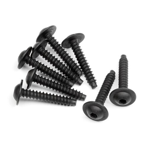 HPI TP. Flanged Screw M3X18mm (Hex Socket/8Pcs) [103673]