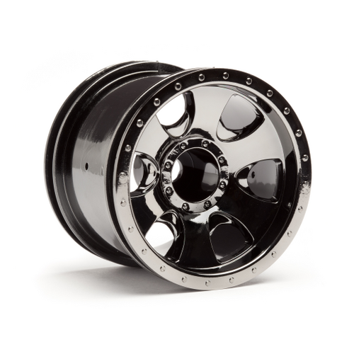 HPI Warlock Wheel Black Chrome (2.2In/2Pcs) [105280]