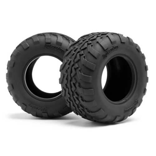 HPI GT2 Tires D Compound (2.2In/109X57mm/2Pcs) [105282]