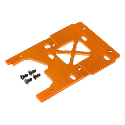 HPI Engine Plate 2.5mm (7075/Orange) [105896]