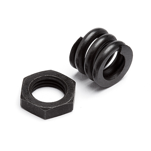 HPI Slipper Nut 10mm/Spring Set [106720]