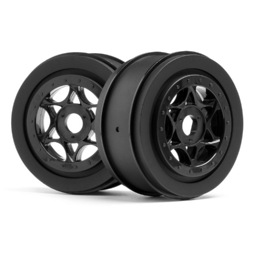 HPI 107384 AH-64 WHEEL BLACK (42X83MM/2PCS)