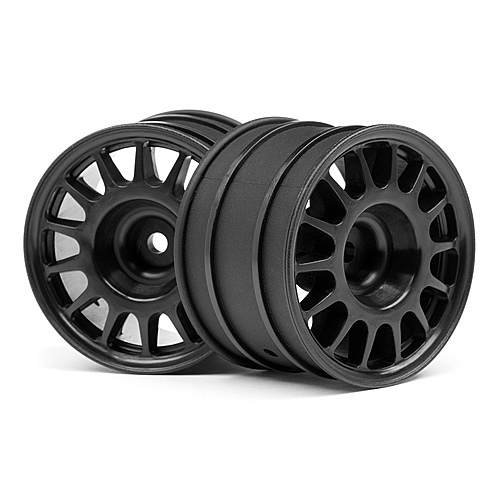 HPI WR8 Rally Off-Road Wheel Black (48X33mm/2Pcs) [107970]