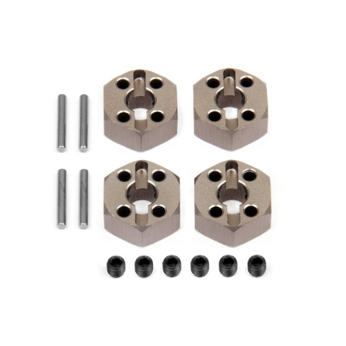 HPI Aluminum Locking Hex Wheel Hub (12mm/4Pcs) [108020]