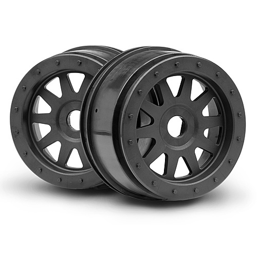 HPI TR-10 Glue-Lock Wheel Gunmetal (120X60mm/2Pcs) [108323]