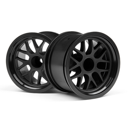 HPI BBS Spoke Wheel 48X34mm Black (14mm Offset/2Pcs) [109155]