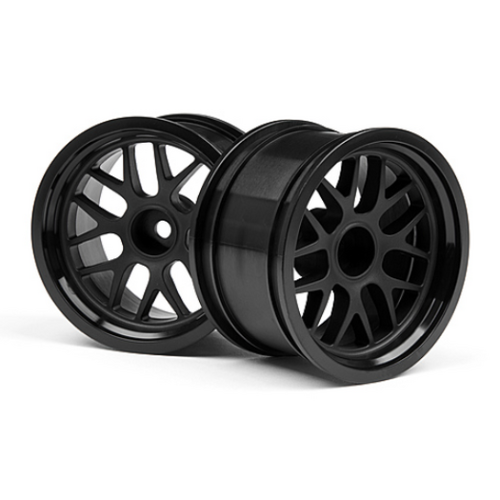 HPI BBS Spoke Wheel 48X31mm Black (9mm Offset/2Pcs) [109156]