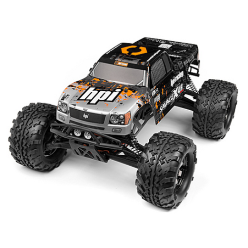 HPI Nitro GT-3 Truck Painted Body (Silver/Black) [109883]