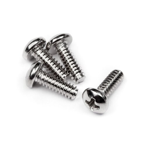 HPI Button Head Screw 4-40X8mm (4Pcs) [111336]