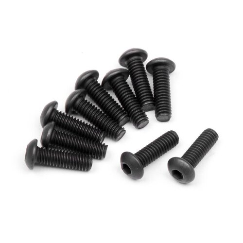 HPI Button Head Screw M2.5X8mm (Hex Socket/10pcs) [112738]