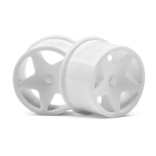 HPI Q32 Super Star Wheel Set F/R (White/18X10/18X14/4Pcs) [114286]