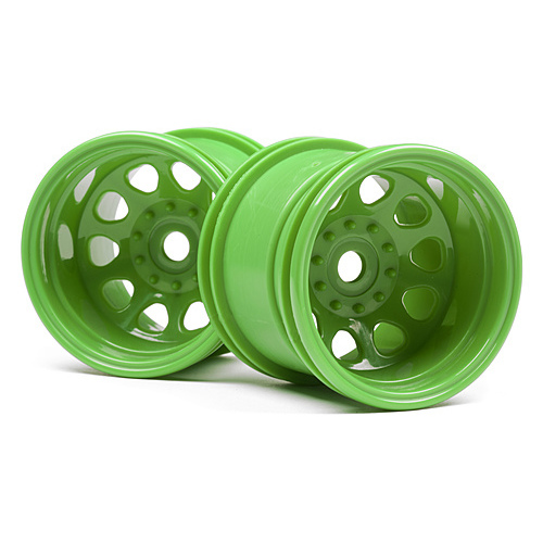 HPI Classic King Wheel Green (2.2In/2pcs) [120039]