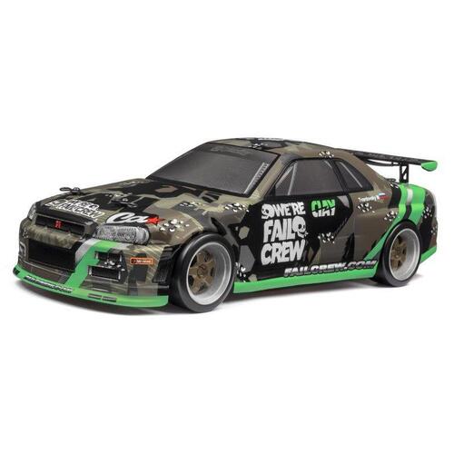 HPI 1/18 Micro RS4 Drift Fail Crew Nissan Skyline R34 GT-R [120101]