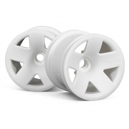 HPI 3040 TYPE F5 TRUCK WHEEL FRONT WHITE