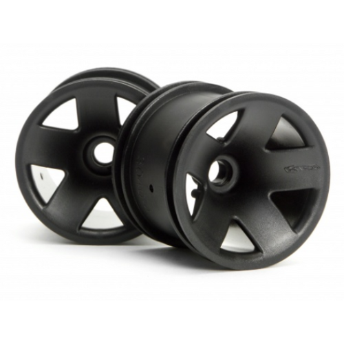 HPI 3041 TYPE F5 TRUCK WHEEL FRONT BLACK