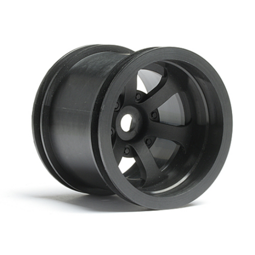 HPI Scorch 6-Spoke Wheel Black (2.2In/55X50mm/2Pcs) [3094]