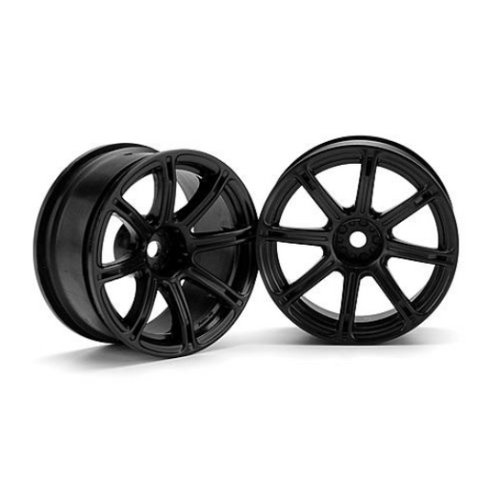 HPI Work Emotion XC8 Wheel 26mm Black (6mm Offset) [3307]