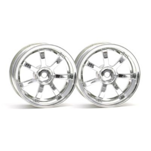 HPI Rays Gram Lights 57S-Pro Wheel Chrome (9mm Offset) [3318]