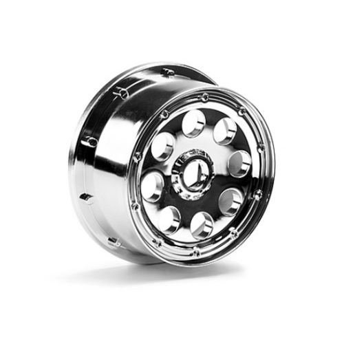 HPI OUTLAW WHEEL/CHROME (120X60-4MM OFFSET/2PCS) [3333]