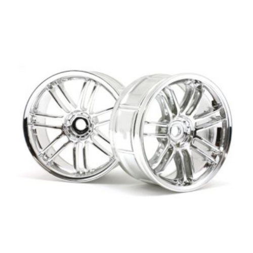 HPI LP32 Wheel Rays Volkracing RE30 Chrome (2Pcs) [3341]