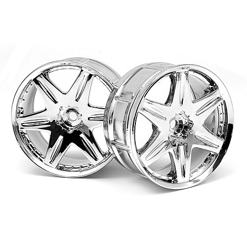 HPI LP29 Wheel Work LS406 Chrome (2Pcs) [3343]