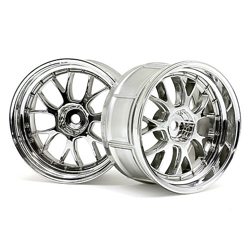 HPI LP32 LM-R Wheel Chrome (2Pcs) [33460]