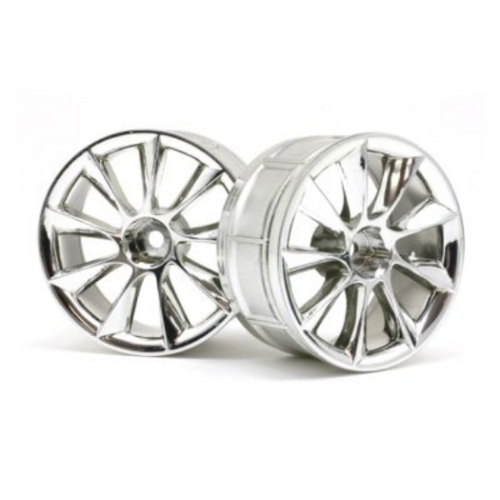 HPI LP29 Wheel ATG RS8 Chrome (2Pcs) [33462]