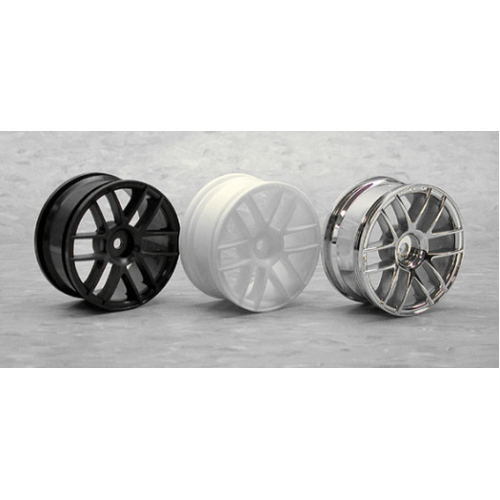 HPI Split 6 Wheel 26mm Chrome [3797]