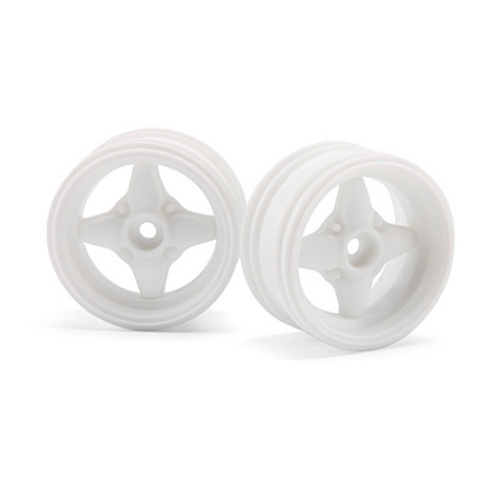 HPI 3905 Mx60 4 Spoke Wheel White (3mm Offset/2Pcs)