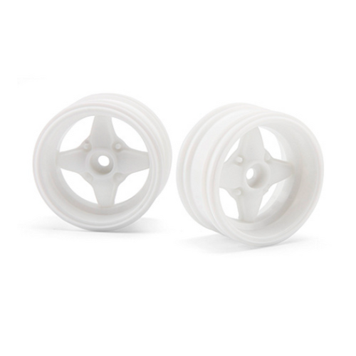 HPI 3910 MX60 4 SPOKE WHEEL WHITE (6MM OFFSET)