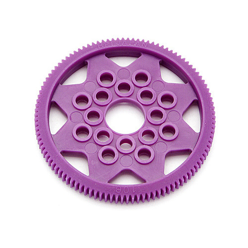 HPI Spur Gear 106 Tooth (64 Pitch / 0.4M)(W/O Balls) [76706]