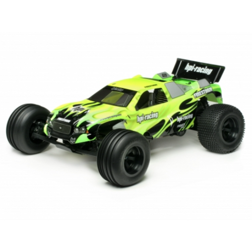 HPI 7781 DSX PAINTED BODY (BLACK/ GREEN)