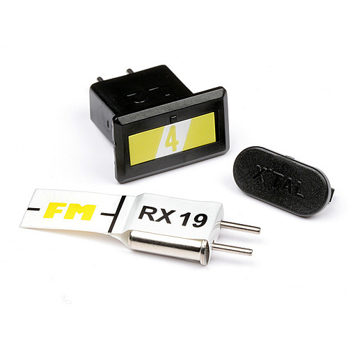 HPI Crystal Set(Yellow Ban 4/Fm 27.145Mhz) [80654]