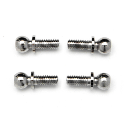 HPI Ball 4.7X6.5mm (4-40/Hex Socket/Silver/4Pcs) [86196]