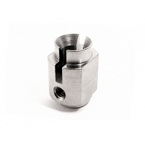 HPI Heavy-Duty Cup Joint 5X10X18mm(D Cut - Silver) [86331]