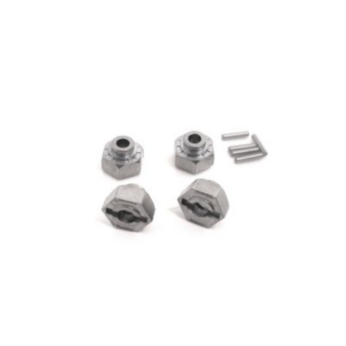 HPI Hex Wheel Hub 12mm (Silver/4Pcs) [86349]