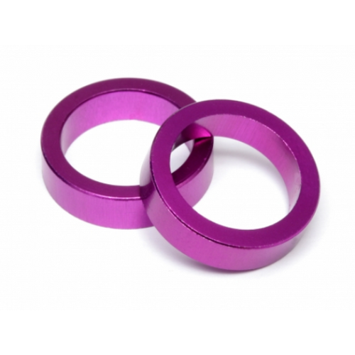 HPI Spacer 12X16X4mm (Purple/2Pcs) [86616]