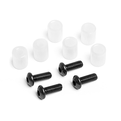 HPI Bushing/Screw Set For Aluminium Adustable Upperarm [87164]