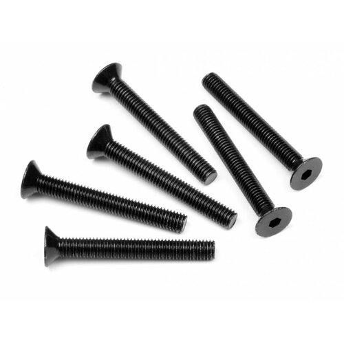 HPI Flat Head Screw M5X40mm (Hex Socket/6Pcs) [94737]