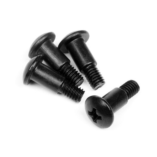 HPI Step Screw M4X10mm (4Pcs) [Z391]