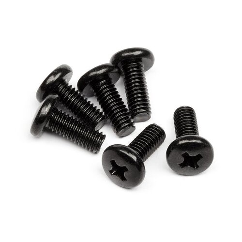 HPI Binder Head Screw M4X10mm (6Pcs) [Z613]