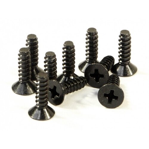 HPI TP. Flat Head Screw M4X15mm (10Pcs) [Z644]