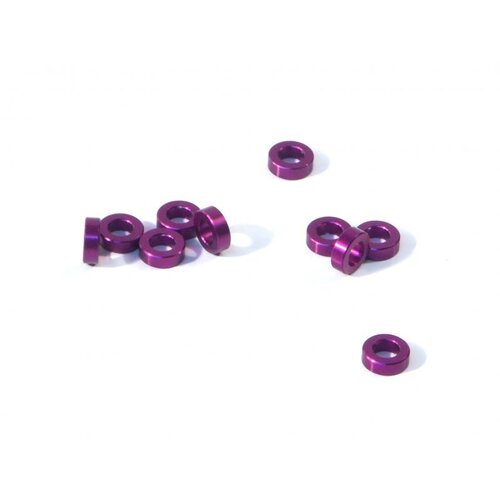 HPI Aluminium Washer 3 X 6 X 2.0mm (Purple/10 Pcs) [Z817]