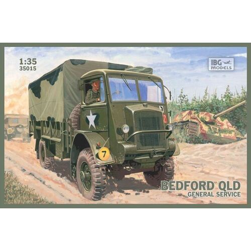 IBG 1/35 Bedford QLD General service Plastic Model Kit [35015]