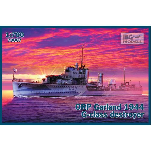 IBG 1/700 ORP Garland 1944 G-class Destroyer Plastic Model Kit [700-07]