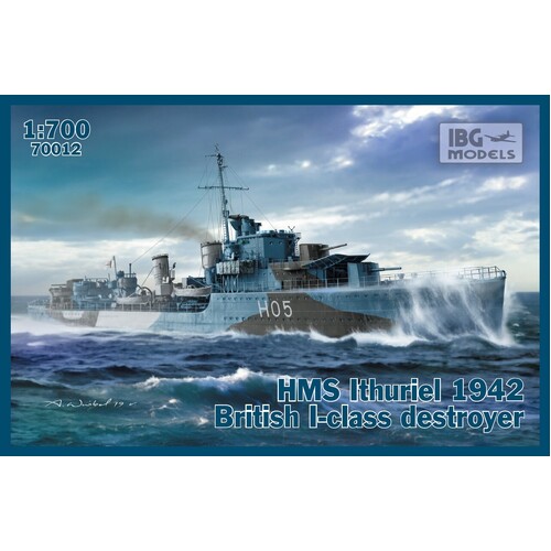 IBG 1/700 HMS Ithuriel 1942 I-class Destroyer Plastic Model Kit [700-12]