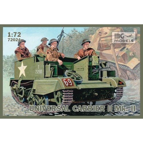 IBG 1/72 UNIVERSAL CARRIER II Mk.II Plastic Model Kit [72024]