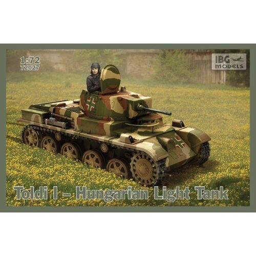 IBG 1/72 Toldi I Hungarian Tank Plastic Model Kit [72027]