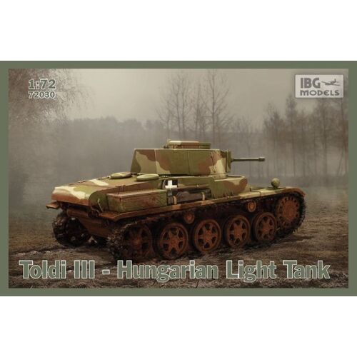 IBG 1/72 Toldi III Hungarian Tank Plastic Model Kit [72030]