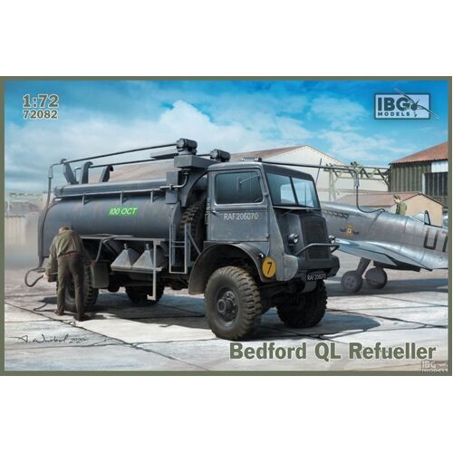 IBG 1/72 Bedford QL Refueller Plastic Model Kit [72082]